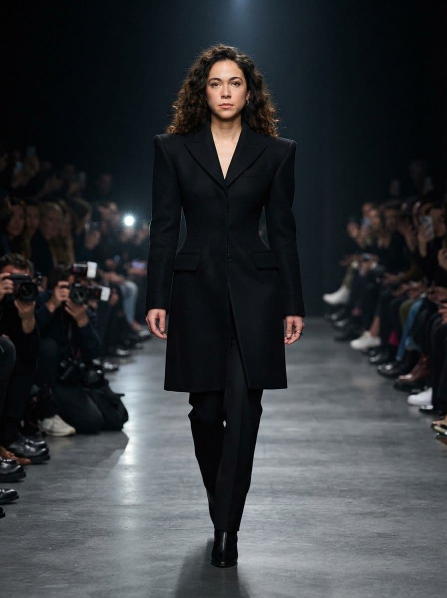 Paris Runway Walk, the cover look